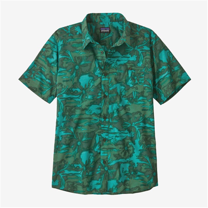 Patagonia M's Go To Shirt Conifer Green Patagonia Tops