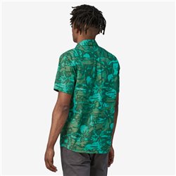 Patagonia M's Go To Shirt Conifer Green Patagonia Tops