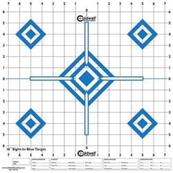 Caldwell Paper Target, 16" Sight In 10PK