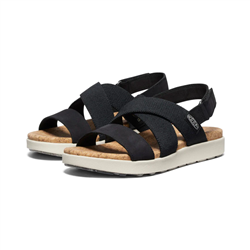 Keen Elle Criss Cross W Black/Birch KEEN Chaussures sport et sandales