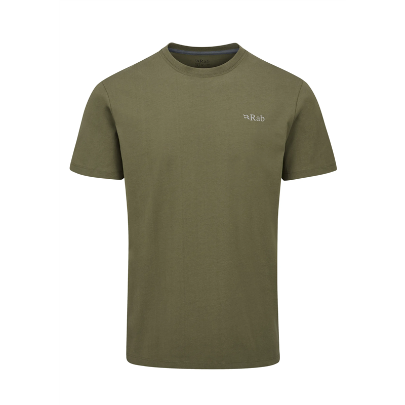 Rab Basecamp 3 Peak Tee Light Khaki