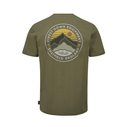 Rab Basecamp 3 Peak Tee Light Khaki