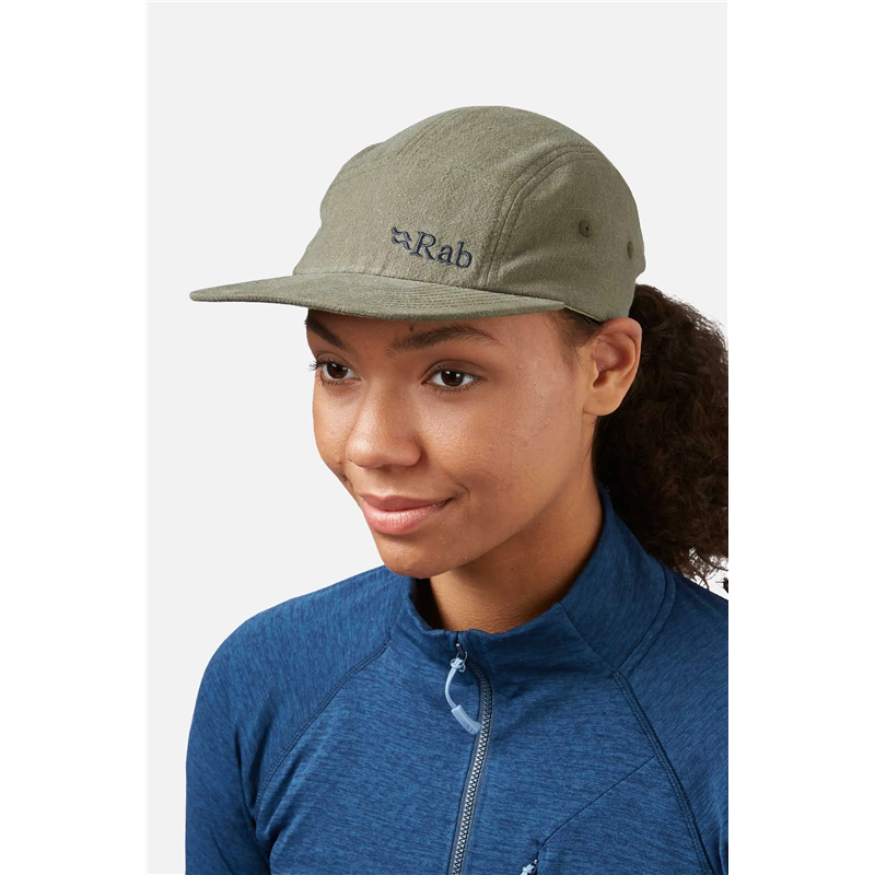 Rab 5 Panel Cap Army One Size Rab Hats