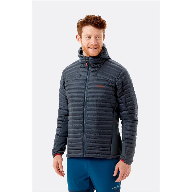 Rab Cirrus Flex 2.0 Hoddy Steel - L Rab Jackets & Vests