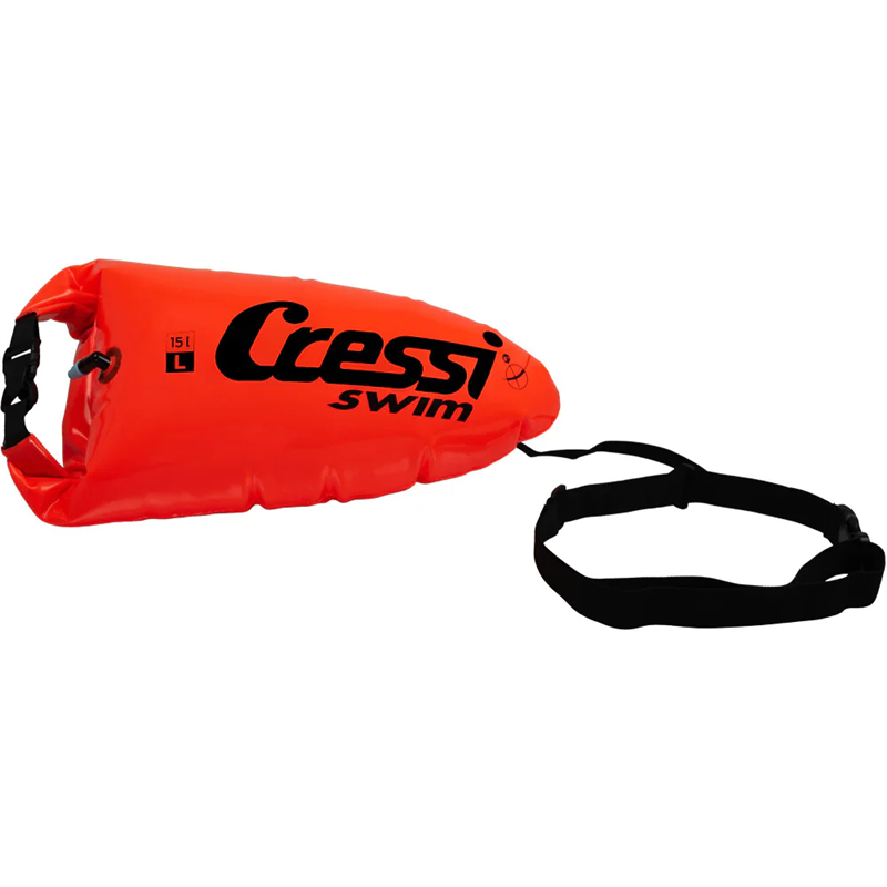 Cressi Inflamable Swim Buoy - Red Cressi Accessories