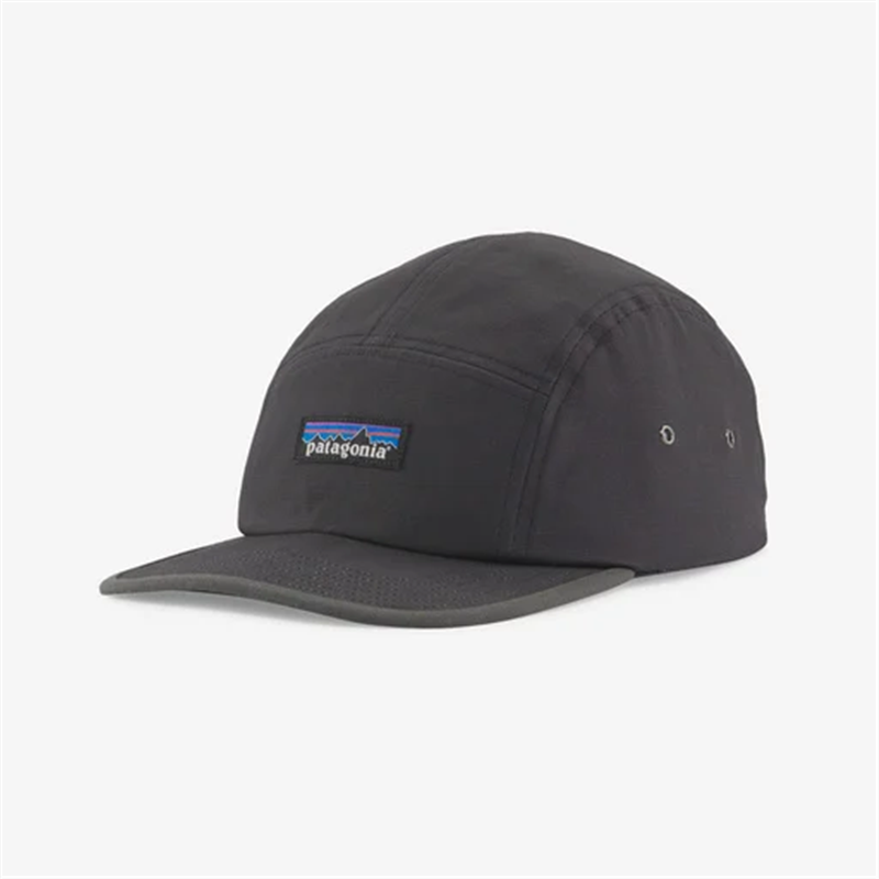 Patagonia P-6 Label Maclure Hat Black - ALL Patagonia Hats