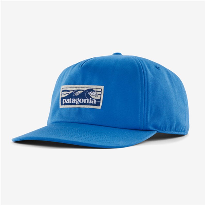 Patagonia Boardshort Label Funfarer Cap Vessel Blue - ALL Patagonia Hats