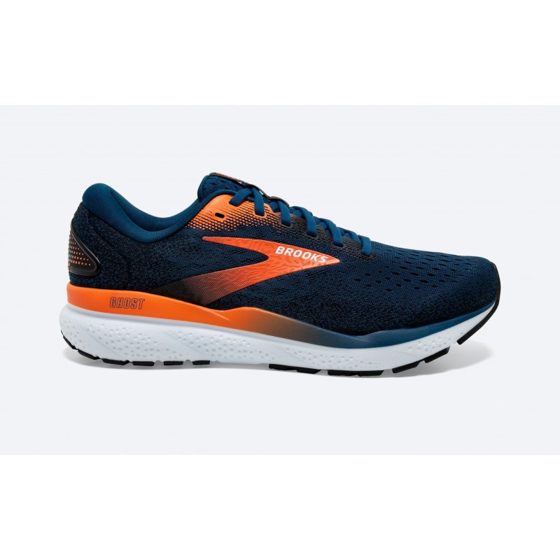 Brooks Ghost 16 Opal/Noir/Nasturtium Brooks Souliers de course