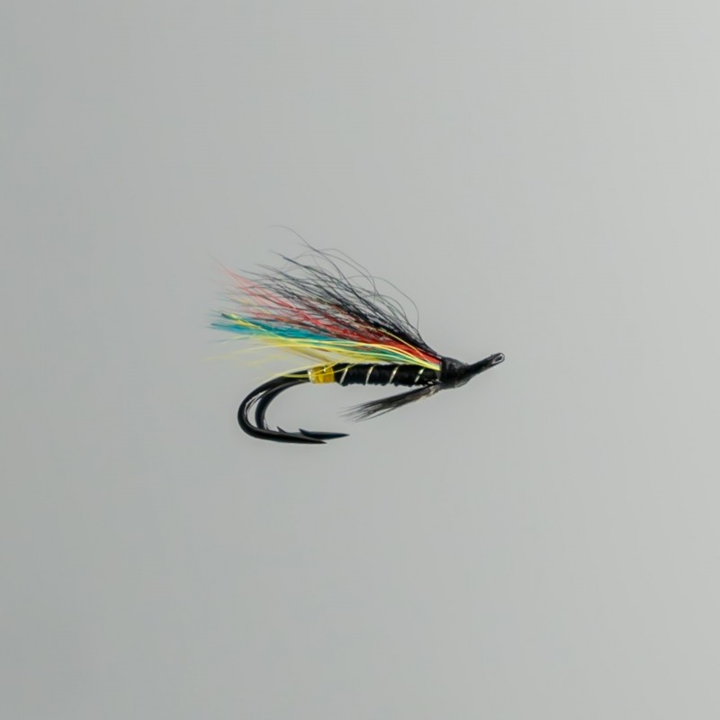 Black Dose  Flies Salmon