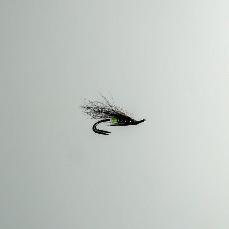 Black Bear Green Butt  Flies Salmon