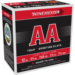 Winchester AA 12 Ga 1 1/8'' 7.5 Winchester Ammunition Target & Hunting Lead