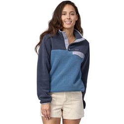 Patagonia W's Lw Synch Snap-T P/O Utility Blue Patagonia Tops