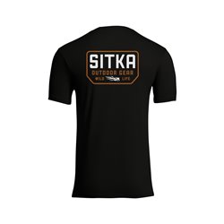 Sitka M's Wild Life Tee Sitka Black