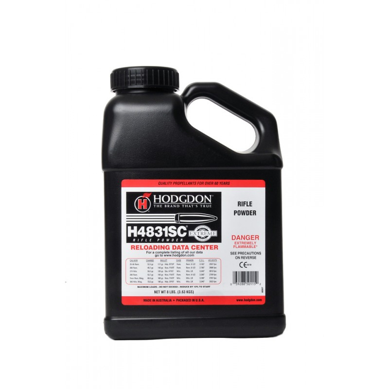 Hodgdon Poudre H4831SC 8 lbs Hodgdon Hodgdon