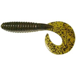 NXS Mega Grub 5 Green Pumkin NXS Jig & Soft Bait