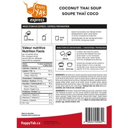 HAPPY YAK SOUPE THAI COCO