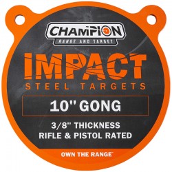 Champion Impact cible en acier 10''  Cibles