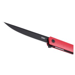 CRKT Ceo Flipper Red W Black Blade CRKT Knives