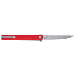 CRKT Ceo Flipper Red W Silver Blade