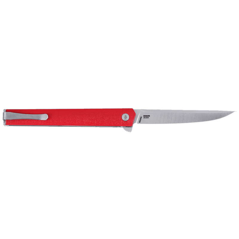 CRKT Ceo Flipper Red W Silver Blade CRKT Knives