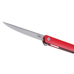 CRKT Ceo Flipper Red W Silver Blade CRKT Knives