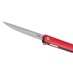 CRKT Ceo Flipper Rouge avec lame d'argent - CRKT - sporteque.ca