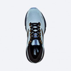 Brooks Ghost 15 Bleu/Noir/Jaune Brooks Chaussures Femmes