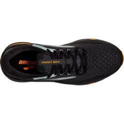 Brooks Ghost Max Black/Orange/Cloud Blue Brooks Souliers de course