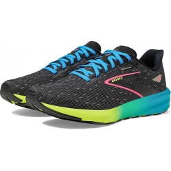 Brooks Launch 10 Black/Nightlife/Blue Brooks Souliers de course