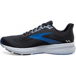 Brooks Launch 8 Black/Grey/Blue Men Brooks Men's Footwear