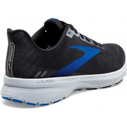 Brooks Launch 8 Black/Grey/Blue Men Brooks Men's Footwear