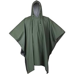 North 49 Nylon/PVC poncho Olive Universal Fit