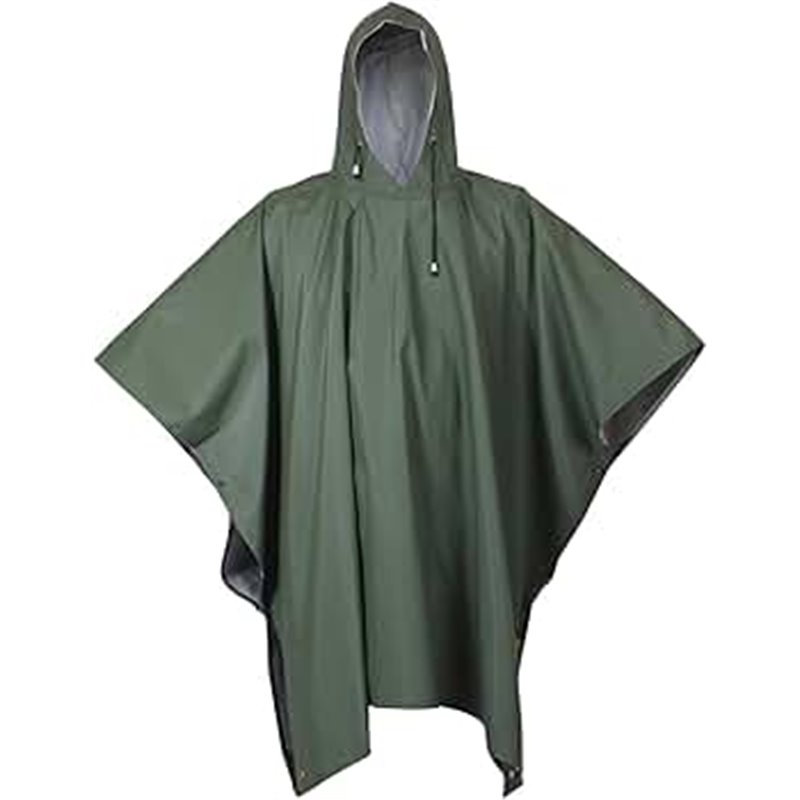 North 49 Nylon/PVC poncho Olive Universal Fit