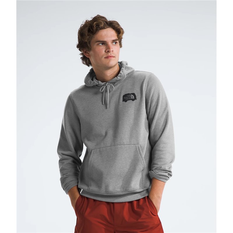 North Face M Brand Proud Hoodie Gyhr/Bk