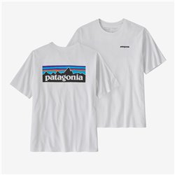 PATAGONIA-M P-6 LOGO RESPONSIBILI-TEE WHITE Patagonia Tops