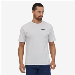 PATAGONIA-M P-6 LOGO RESPONSIBILI-TEE WHITE