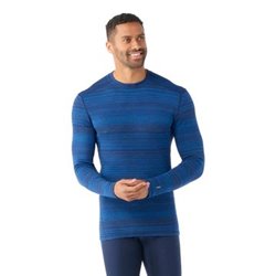 Smart Wool M's Base Layer Crew Deep Navy