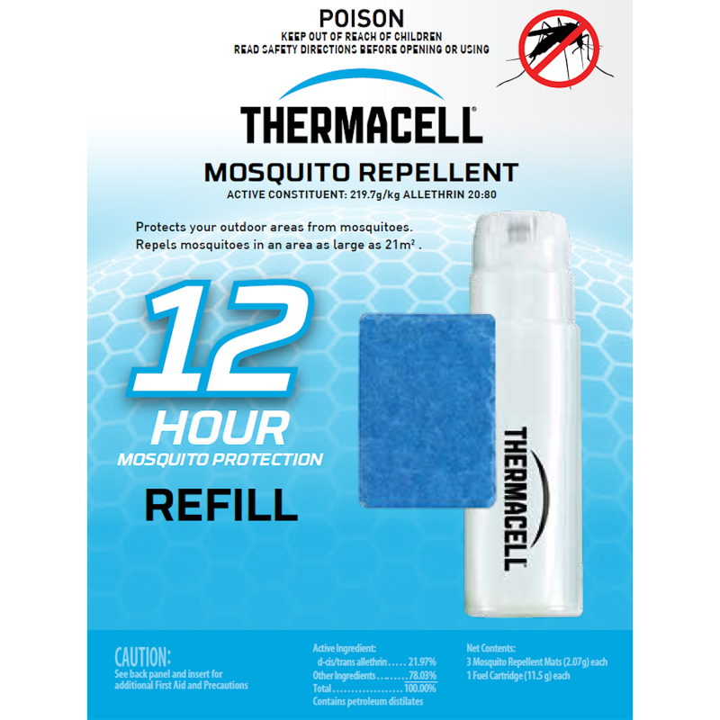 Thermacell Original Moustique Repellent Recharges-12 heures  Insect repellent