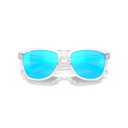 Oakley Frogskins Crystal Clear W Prizm Sapphire Iridium