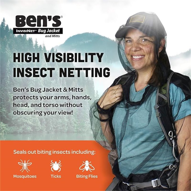 Ben's InvisiNet Bug Jacket S/M | Sporteque