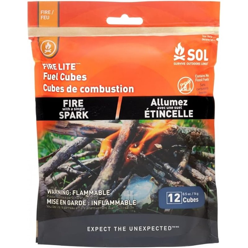 Sol Fire Fuel Cubes in Box ( 12pcs) - SOL Survive Outdoors Longer - sporteque.ca Sol Fire Fuel Cubes in Box ( 12pcs) - SOL Survive Outdoors Longer - sporteque.ca