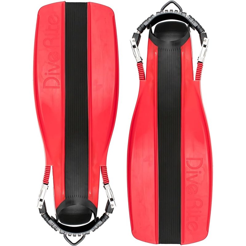 Diverite XT Scuba Fins Red