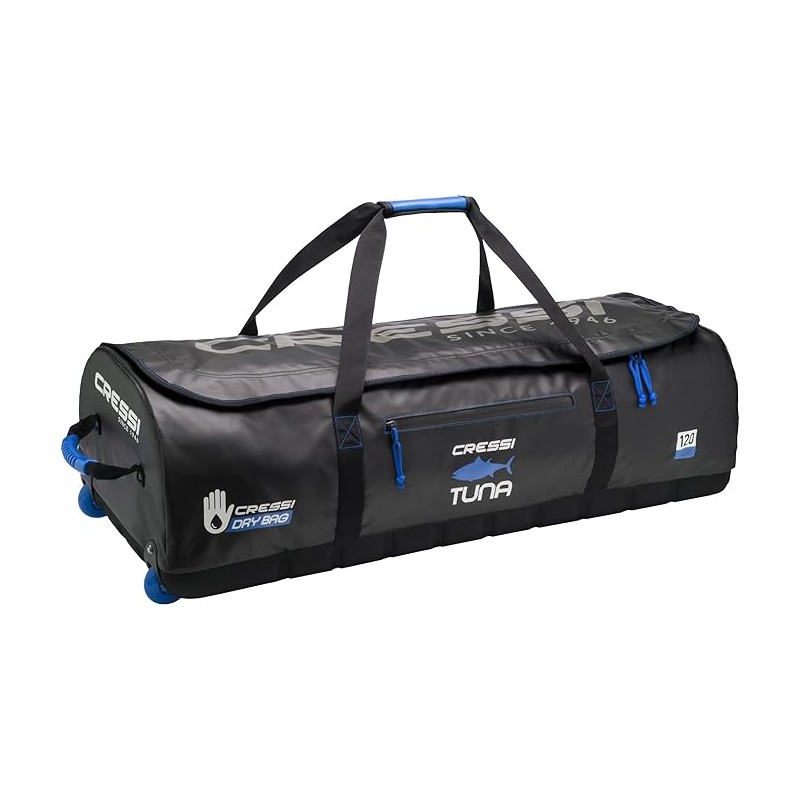 Cressi Tuna Wheel Bag Black/Blue Cressi Home