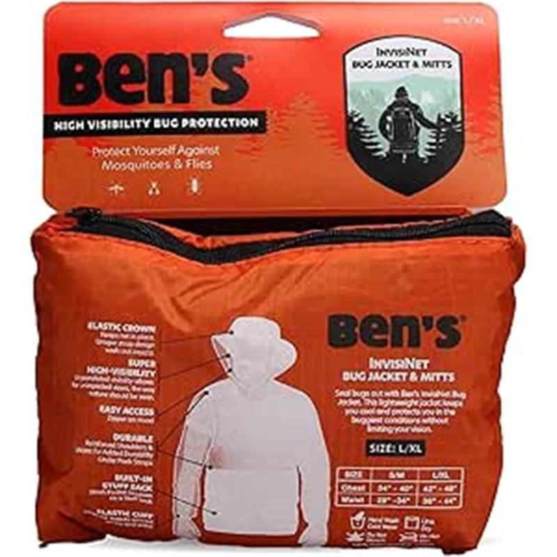 Ben's InvisiNet Bug Jacket L/XL