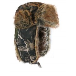 Chapeau Camo & Fourrure  Vêtements de chasse