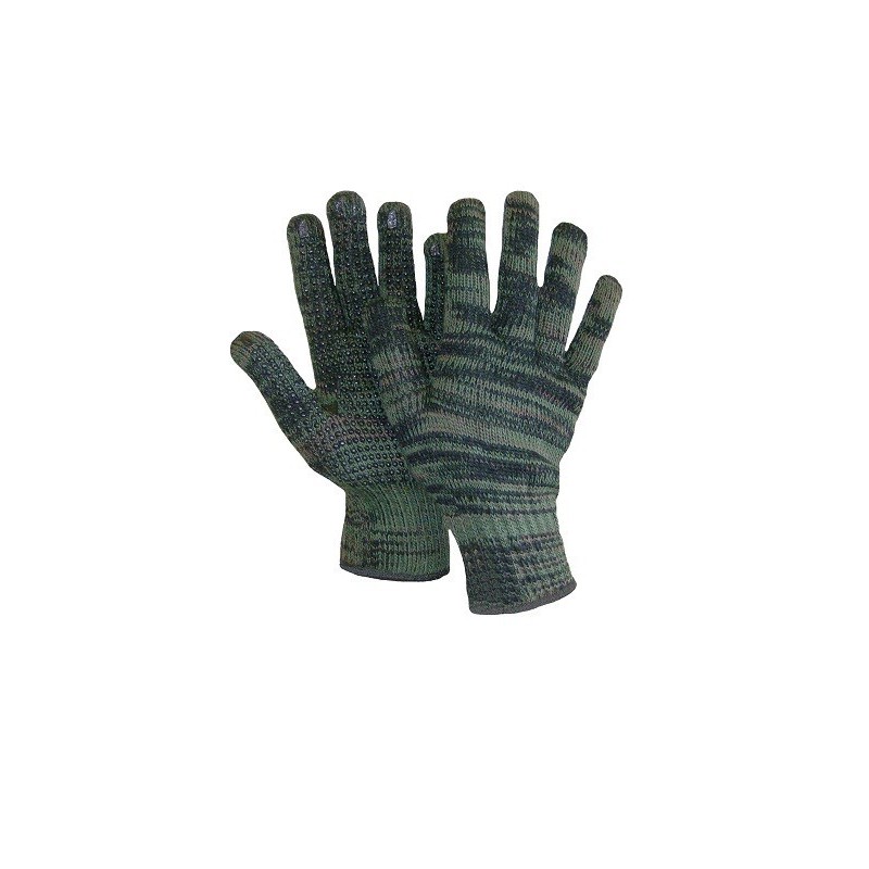 Glove Lined Knit Camo  Clothing