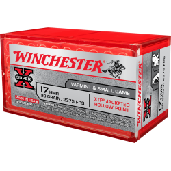 Winchester 17 HMR 20 gr XTP Winchester Ammunition Rimfire