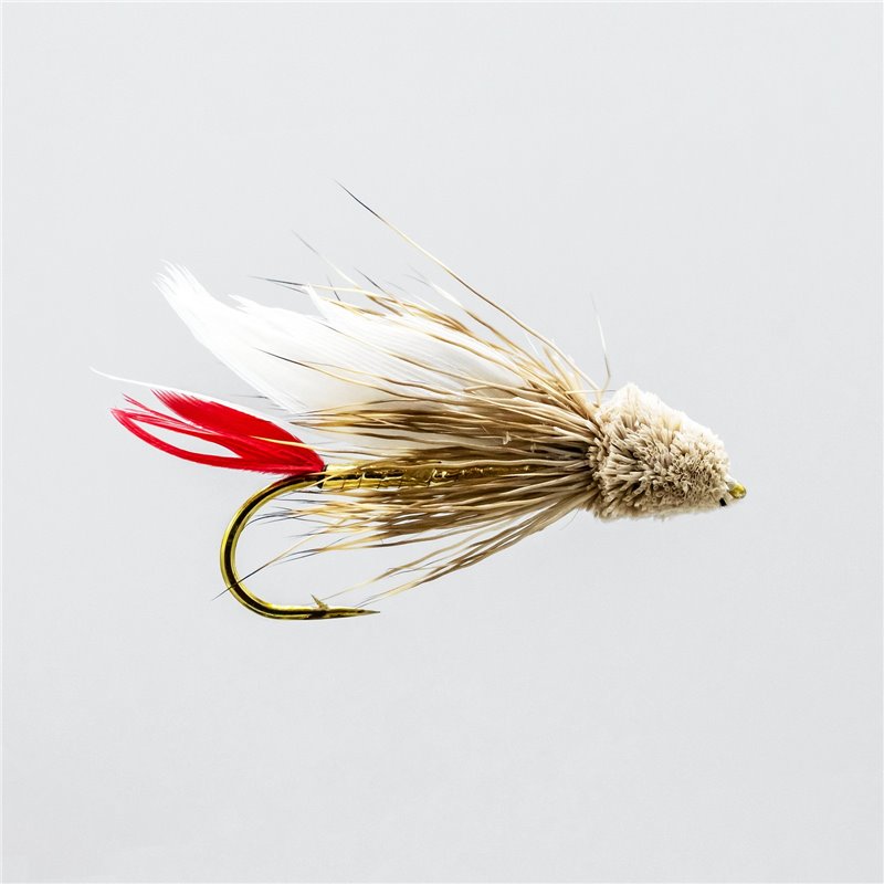 Muddler Minnow Blanc & rouge