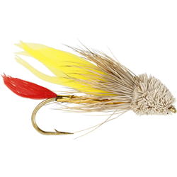 Muddler Minnow Jaune & Rouge