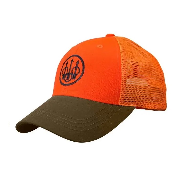 Beretta Upland Trucker Hat Blaze Orange Beretta Vêtements de chasse